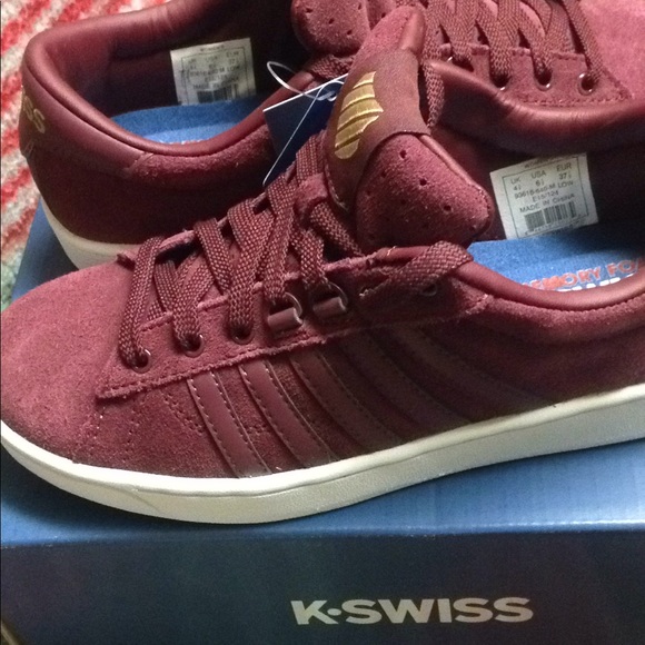 k swiss suede shoes